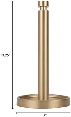 Ivilon Countertop Paper Towel Stand, Warm Gold