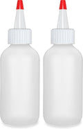 BRIGHTFROM Squeeze Hair Color Applicator Bottles with Red Top Cap