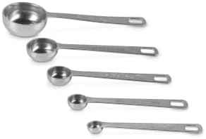 Le Creuset Stainless Steel Measuring Spoons, Set of 5