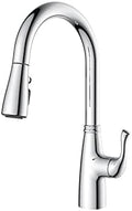Amazon Basics Pull-Down Sprayer Kitchen Faucet, Chrome