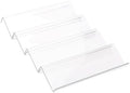Acrylic Spice Drawer Organizer 4 Pk, Expandable 13"-26" Acrylic Spice