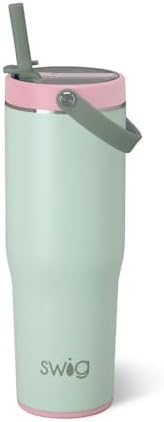 Swig Life 30oz Leakproof To-Go Tumbler with Handle, Sage Mist