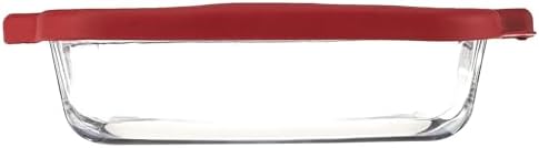 Anchor Hocking Glass Baking Dishes for Oven, 8 Inch Square Glass Cake