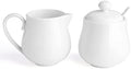 Sweese 12 Ounce Porcelain Sugar and Creamer Set, Coffee Serving Set
