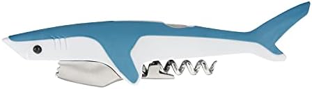 True Shark Waiters Corkscrew Wine Opener with Sharp Foil Cutter