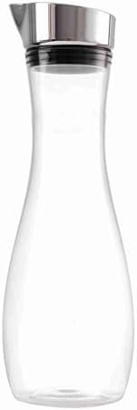1.2L Clear Acrylic Water Pitcher with Lid