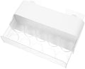 PET Fridge Egg Box with Drawer Design, 10 Slots for Eggs Xmas