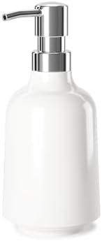 Umbra Step Refillable Soap Dispenser, 13 OZ, White