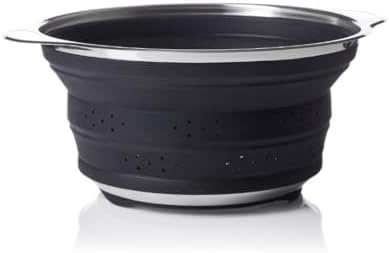 Better Houseware Silicone & Stainless Steel Collapsible Colander