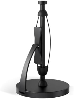 VEHHE Black Countertop Paper Towel Holder