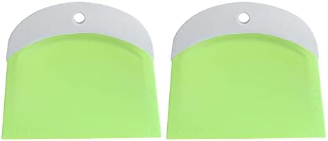 Dough Cutter and Flour Blender, 2PCS Cream Scraper,Pizza and Dough
