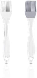 Silicone Basting Brush, Set of 2 (White & Grey)