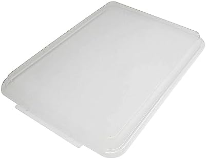 TrueCraftware- 1/4 Size Polypropylene Sheet Pan Cover Clear Color Set