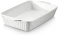 DOWAN Casserole Dish, 9x13 Ceramic Baking Dish, Large Lasagna Pan Deep