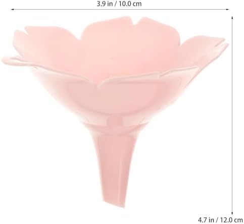 Uonlytech 4pcs Food Grade Plastic Kitchen Funnels Set Creative Liquid