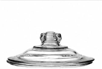 2 Gallon Glass Storage Jar with Lid, Large Pantry Container for