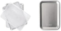 Nordic Ware Naturals Two 17.9" x 12.9" Half Sheet Baking Pan Set with