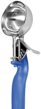TrueCraftware- 2 oz Lever Disher #16 Stainless Steel with Blue Color