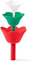Flower-Shape Silicone Funnel Set – 3 Sizes (4.8′′, 3.6′′, 3.2′′ Ø)