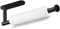 Black Self-Adhesive Under Cabinet Paper Towel Holder