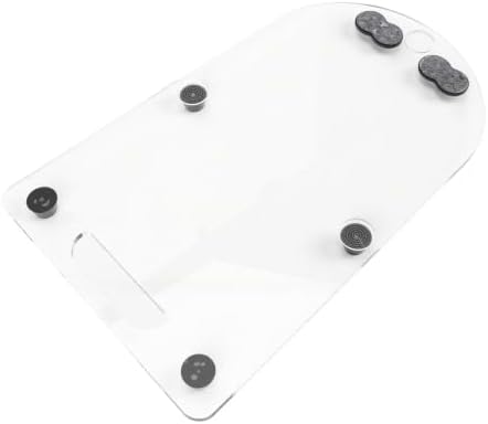 PUSOKEI Food Processor Rolling Tray for TM7, Clear