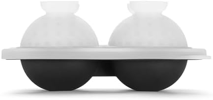 ACOOKEE Novelty Golf Gifts Ball Ice Maker Mold, 2.2" Large Sphere