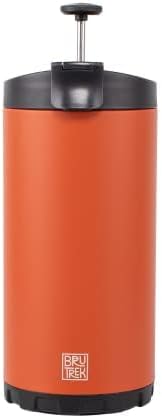 BruTrek Steel Toe 3.0 French Press, 20oz