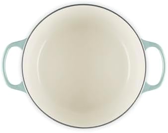 Le Creuset Enameled Cast Iron Signature Deep Round Oven, 6.5 qt., Sea Salt