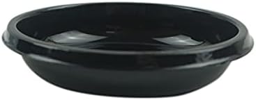 100pcs Mini Dipping Sauce Dish, Plastic Disposable Round Plate