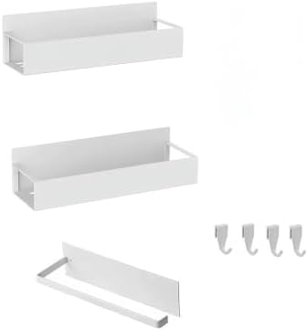 AALFA Magnetic Spice Rack for Refrigerator, 2-Pack