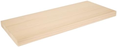 BOUMBI Hinoki Wood Cutting Board, 35.4 x 15.4 x 1.8 inches