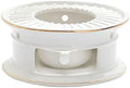 CHENP.HMC Teapot Warmer, Ceramic Tea Warmer with Tealight