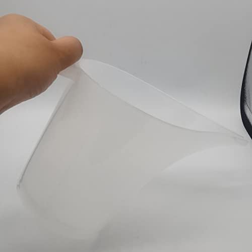 Transparent Plastic Funnel Measuring Cup Large Capacity Long Nozzle