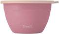 S'well Stainless Steel Salad Bowl Kit 64oz, Dusty Pink, Comes with 2oz