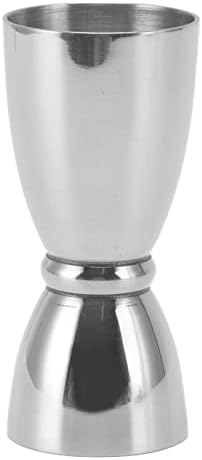 Jigger, Stainless Steel Jigger 2 oz 1 oz, Elegant Bell Shaped Cocktail