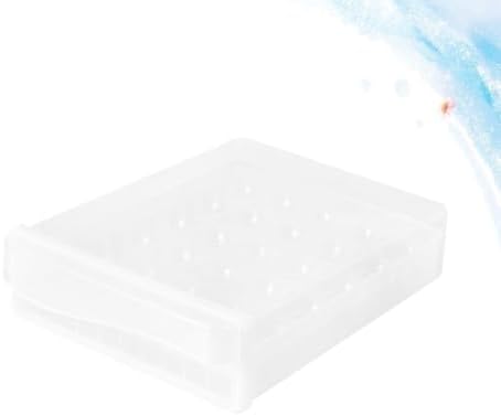 Household Egg Box with Lid, Dual-layer Drawer Style PP Tray