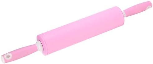 HARFINGTON Silicone Rolling Pins for Baking 20.5 Inch Rubber Handle