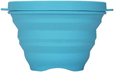 Silicone Collapsible Bowl with Lid Foldable Food Storage Bowls