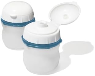 OXO Good Grips Prep & Go Silicone Squeeze Bottles 2 Pack-2.3oz, Ocean