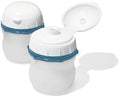 OXO Good Grips Prep & Go Silicone Squeeze Bottles 2 Pack-2.3oz, Ocean
