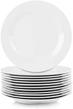 10 Strawberry Street 10.5" Catering Round Dinner Plate, Set of 12
