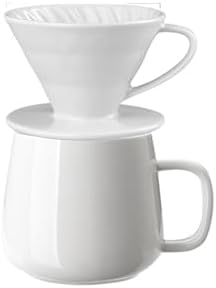 Ceramic Coffee Dripper Engine Style Drip Filter Cup Permanent Pour