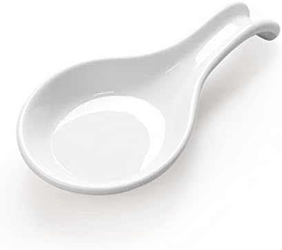 ONEMORE Ceramic Spoon Rest for Stove Top - Extra Wide Heat-Resistant