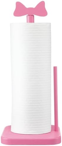 Leinuosen Pink Bow Paper Towel Holder