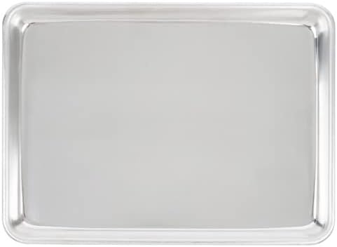 Vollrath 5220 Aluminum Sheet Pan - Quarter Size, Solid, 16 Gauge