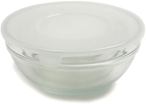Norpro 10-Piece Nesting Glass Mixing/Storage Bowls with Lids