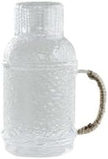 Drinking 2200ml Glass Water Pitcher Carafe with Lid