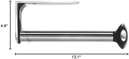 simplehuman Wall Mount Paper Towel Holder, Brushed Stainless Steel