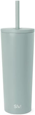 Simple Modern Iced Coffee Tumbler, Insulated | 24oz | Green
