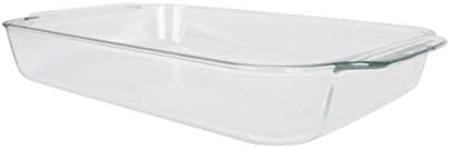Pyrex 3Qt Glass Baking Dish with Blue Lagoon Lid